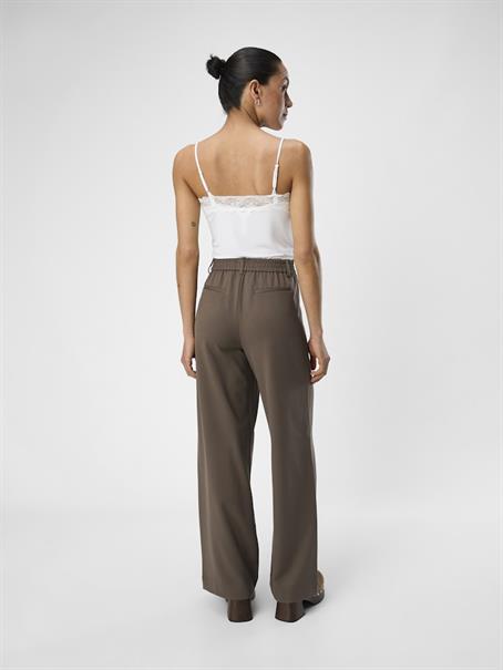 OBJLISA WIDE PANT NOOS morel