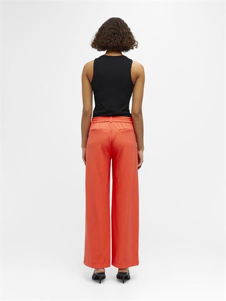 OBJLISA WIDE PANT NOOS rosa2