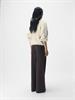 OBJLISA WIDE PANT NOOS seal brown