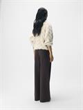 OBJLISA WIDE PANT NOOS seal brown