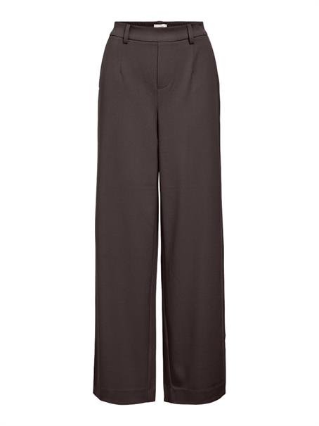 OBJLISA WIDE PANT NOOS seal brown