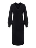 OBJMALENA L/S KNIT DRESS NOOS black