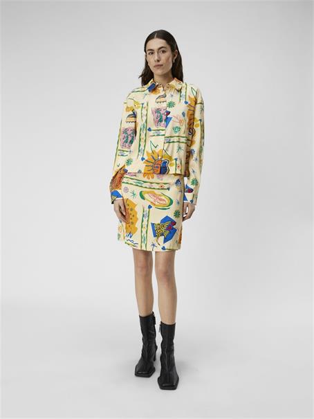 OBJMARTHA L/S SHIRT 132 sandshell