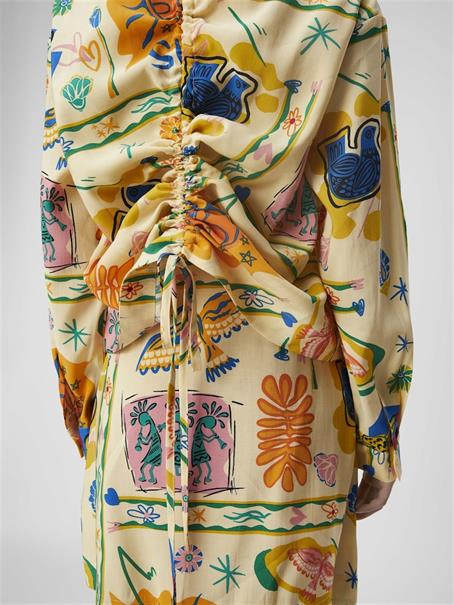 OBJMARTHA L/S SHIRT 132 sandshell