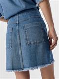 OBJMELIA MW SHORT SKIRT 138 light blue denim