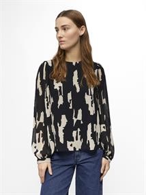 OBJMILA L/S TOP NOOS black1