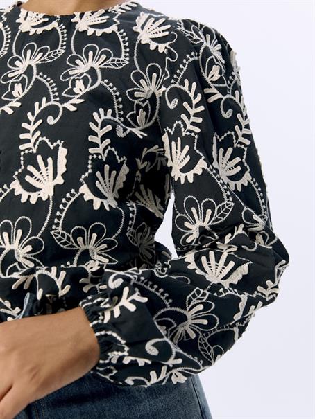 OBJMYA RE L/S TOP NOOS black