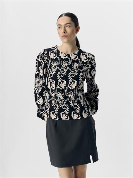 OBJMYA RE L/S TOP NOOS black