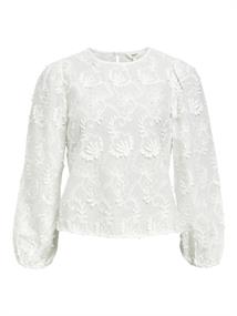 OBJMYA RE L/S TOP NOOS cloud dancer