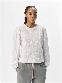 OBJMYA RE L/S TOP NOOS cloud dancer