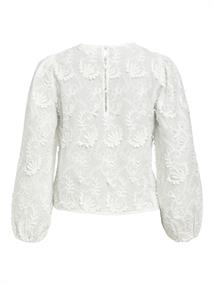 OBJMYA RE L/S TOP NOOS cloud dancer