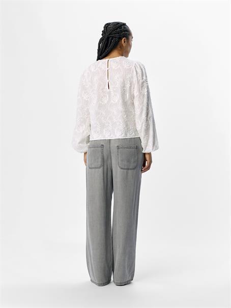 OBJMYA RE L/S TOP NOOS cloud dancer