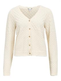 OBJNOA L/S V-NECK KNIT CARDIGAN NOOS birch