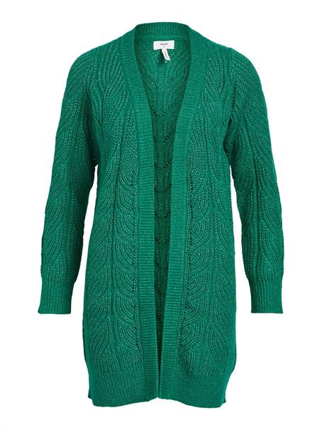 OBJNOVA STELLA L/S KNIT CARDIGAN NOOS lush meadow