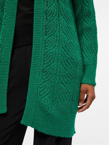 OBJNOVA STELLA L/S KNIT CARDIGAN NOOS lush meadow