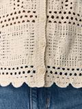 OBJORELLA L/S KNIT CARDIGAN NOOS sandshell