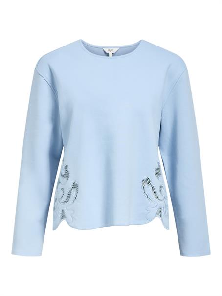 OBJPAOLA RE L/S SWEAT TOP 137 kentucky blue