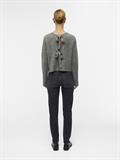 OBJPARVI KNIT CARDIGAN NOOS medium grey melange