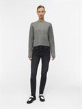 OBJPARVI KNIT CARDIGAN NOOS medium grey melange
