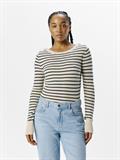OBJPOLINA RE L/S KNIT PULLOVER 137 sandshell