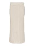OBJREYNARD HW CABLE KNIT SKIRT DIV silver gray