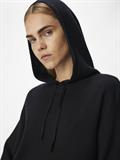 OBJREYNARD L/S LO KNIT HOODIE DIV black