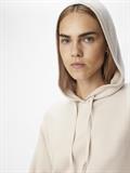 OBJREYNARD L/S LO KNIT HOODIE DIV silver gray