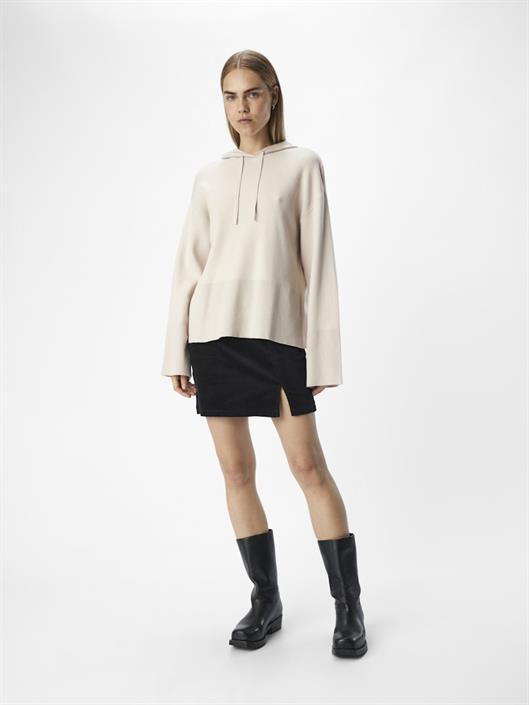 objreynard-l-s-lo-knit-hoodie-div-silver-gray