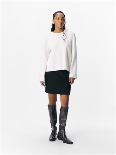OBJREYNARD O-NECK PULLOVER NOOS cloud dancer