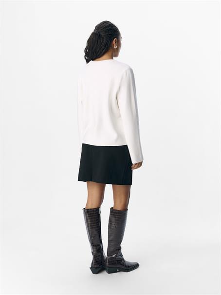 OBJREYNARD O-NECK PULLOVER NOOS cloud dancer