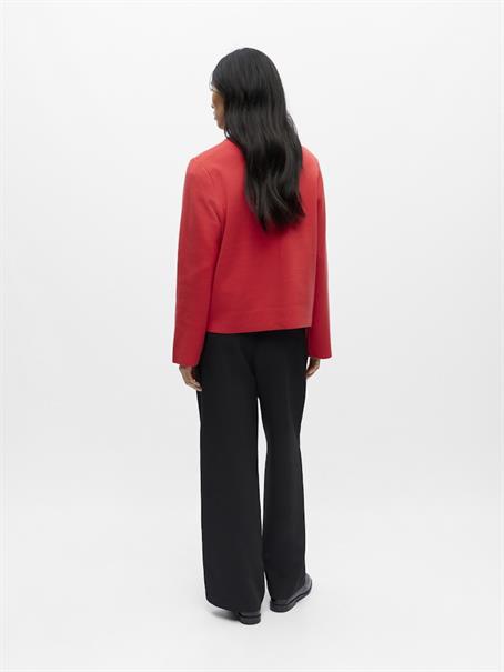 OBJREYNARD O-NECK PULLOVER NOOS poinsettia