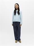 OBJREYNARD O-NECK PULLOVER NOOS winter sky