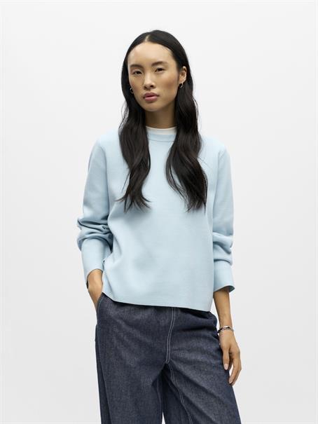 OBJREYNARD O-NECK PULLOVER NOOS winter sky