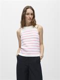 OBJREYNARD S/L RE KNIT TANK 145 ND cloud dancer