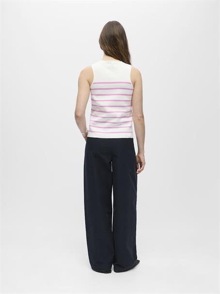 OBJREYNARD S/L RE KNIT TANK 145 ND cloud dancer