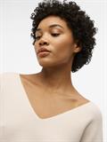 OBJREYNARD V-NECK PULLOVER NOOS silver gray
