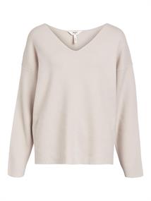 OBJREYNARD V-NECK PULLOVER NOOS silver gray