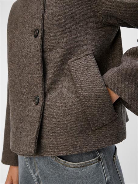 OBJRIKI RE SHORT JACKET NOOS morel