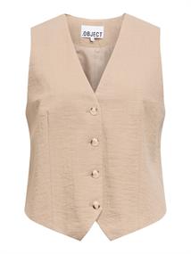 OBJRINI RE WAISTCOAT NOOS desert taupe