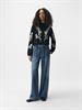 OBJROSIE MW WIDE JEANS NOOS medium blue denim
