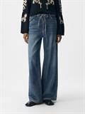 OBJROSIE MW WIDE JEANS NOOS medium blue denim