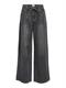 OBJROSIE MW WIDE JEANS NOOS medium grey denim