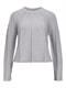 OBJSADIE L/S RE PULLOVER E AW FAIR 24 light grey melange