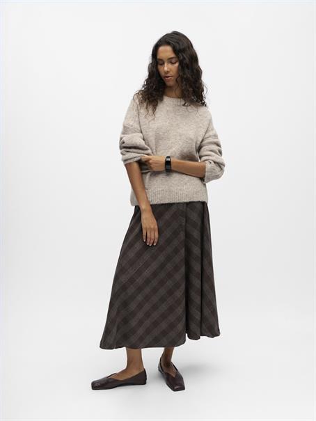 OBJSAGGIA LS LO PULLOVER NOOS humus