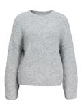 OBJSAGGIA LS LO PULLOVER NOOS medium grey melange