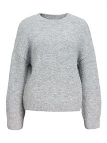 OBJSAGGIA LS LO PULLOVER NOOS medium grey melange