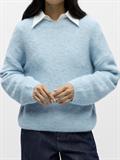 OBJSAGGIA LS LO PULLOVER NOOS winter sky