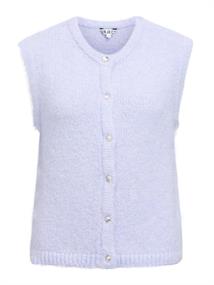 OBJSAGGIA RE KNIT VEST CARDIGAN NOOS baby lavender