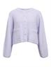 OBJSAGGIA RE L/S KNIT CARDIGAN NOOS baby lavender