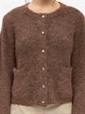 OBJSAGGIA RE L/S KNIT CARDIGAN NOOS carafe